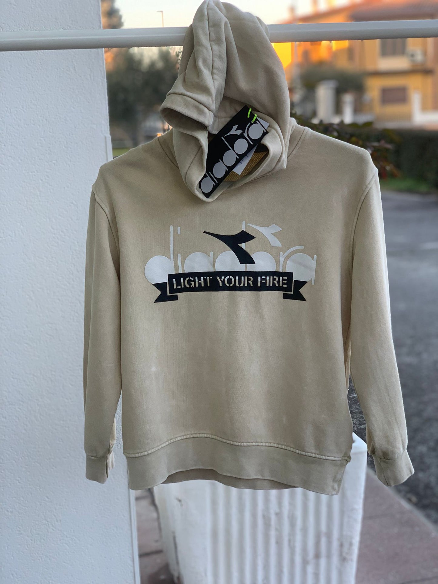 Felpa beige Diadora