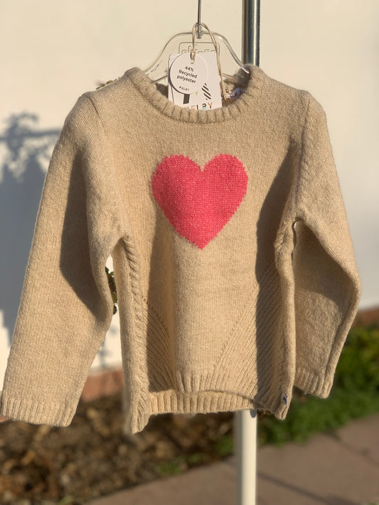Maglione tricot cuore