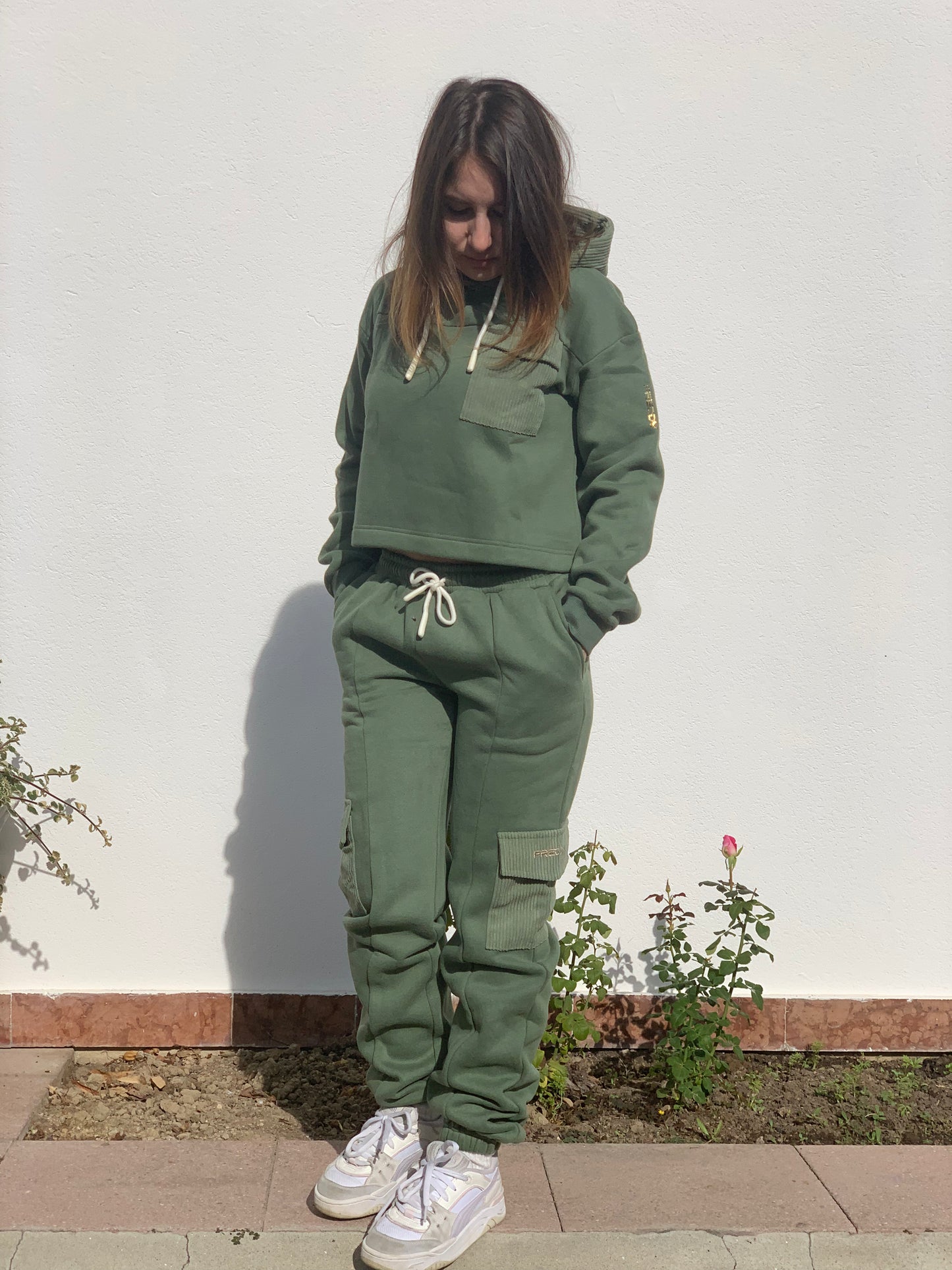 Completo Freddy verde militare