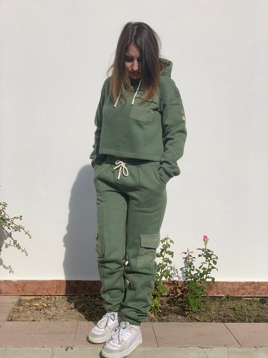 Completo Freddy verde militare