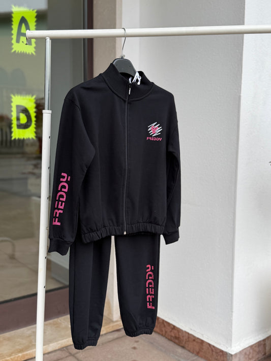 Completo Freddy nero e rosa