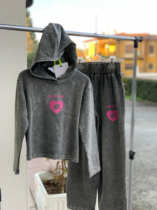 Completo Lotto grigio marmorizzato